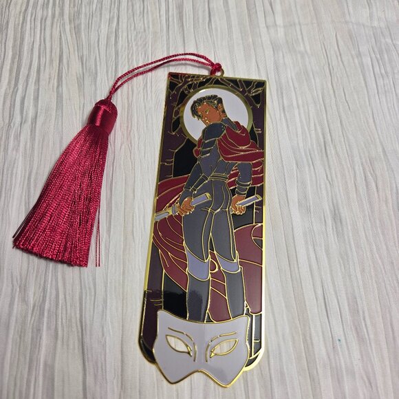 Elias Metal Bookmark Inspired By An Ember in the Ashes Fairyloot June 2025 - Picture 2 of 5